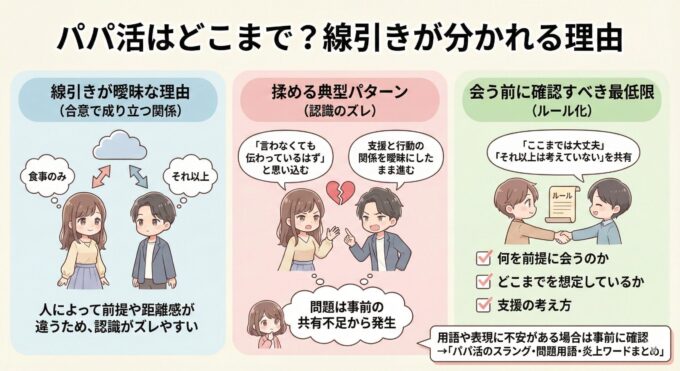 パパ活どこまで